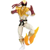 Power rangers x Street Fighter Lightning Collection Morphed Ryu Crimson Hawk Ranger Collab Action Figure Inspirerad av videospel