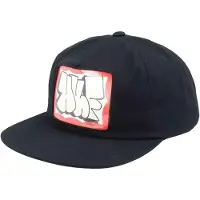 HUF Hætte 'One Window Black' sort