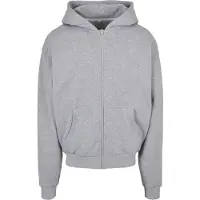Build Your Brand Ultra Heavy Sweatshirt Med Lynlås