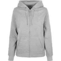 Build Your Brand Basic Sweatshirt Med Lynlås