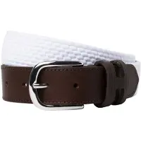 Hackett London Hackett Londontil mænd. HM413225 Faldskærmsbælte hvid (S), Casual, Polyester