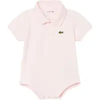 Lacoste Body k/æ - Piqué - Flamingo m. Logo - - 12 mdr - Body K/Æ