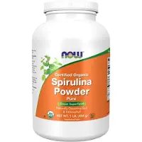 Now , Certificeret Ægte Spirulina Powder, 1 lb (454 g)