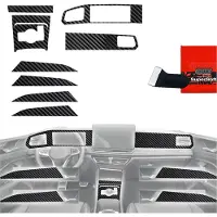 Grizz Glass PianoSkin blank interiørfilm til Volkswagen Tiguan 3 (2024-2025) [8in1]