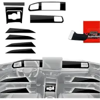 Grizz Glass PianoSkin blank interiørfilm til Volkswagen Tiguan 3 (2024-2025) [8in1]