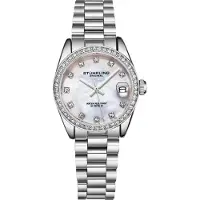 Stührling Dameur 3936.1 Lineage Hvid/Stål Ø31 mm