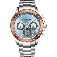 Stührling Original Herreur 3960.7 Aquadiver Blå/Stål Ø42 mm