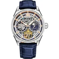 Stührling Herreur 1019.02 Legacy Vanguard Læder Ø42 mm
