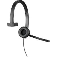 Logitech H570e Wired Usb-a On-ear Certified Microsoft Teams Monaurale Hovedtelefoner