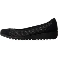 Caprice Ballerina, black, made of Leather and synthetic, Size 36