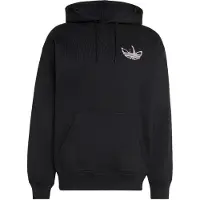 Adidas Sweatshirt 'Powder Tongue' lyserød / sort