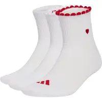 Adidas Womens Graphic 3 Pair Pack Sokker, størrelse 43-45
