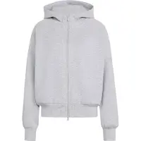 Adidas SOFT LUX FULL-ZIP HÆTTETRØJE, størrelse Large