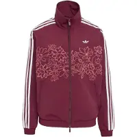 Adidas Floral Gfx Firebird Loose Track Sweatshirt Med Lynlås