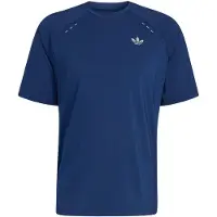 Adidas Tech Trefoil Essentials Polyester T-shirt Med Korte ærmer