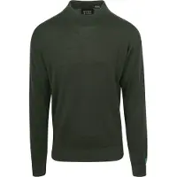 Scotch & soda Essential Wool Blend Pullover Grøn ørkegrøn åle