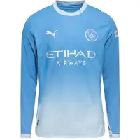 Puma Manchester City 26/27 Home Long Sleeve Authentic Jersey Men, Men, Light Blue/Icy Blue, M