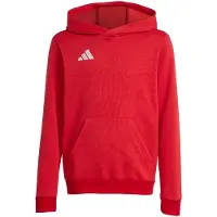 Adidas Hættetrøje Entrada 26 - Rød/Hvid Børn, størrelse 176 cm