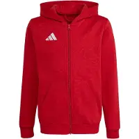Adidas Entrada26 Full Zip hættetrøje til børn, størrelse 128 cm