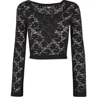 Urban Classics Lace T-shirt Med Lange ærmer