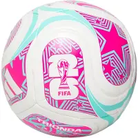 Adidas Fodbold World Cup 26 Trionda Club hvid/rosa/blå (JD8054) (3)