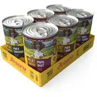 Josera Meatlovers Pure 6 x 400 g - Mix: 4 varianter (nyt design)