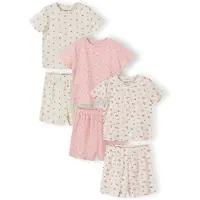 MINOTI Nattøj creme / lys pink