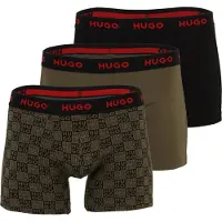 HUGO Pakke med tre par boksershorts i bomuld med stræk