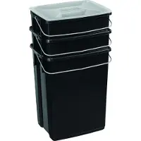 Keter Affaldsspand til sortering sort (KE08993-840-01)