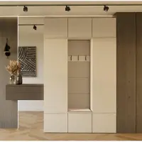 Goodhome Garderobe HAGA III 2Sæt1W KASZMIR – 2x skab + knagerække