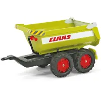 Rolly Toys rollyHalfpipe CLAAS, Trailer til legetøjstraktor, 3 År, Plast, Metal, Grøn, Sort, Rød