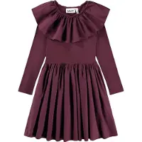 Molo Kjole - Rib - Cille - Forestberry - - 7-8 år (122-128) - Kjole