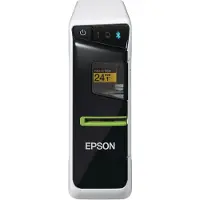 Epson LabelWorks LW-600P - Etikettemaskine - S/H - termo transfer - Rulle (2,4 cm) - 180 dpi - op til 15 mm/sek. - USB, Bluetooth - skærer - sensor til åbent dække - sort, bleg grå