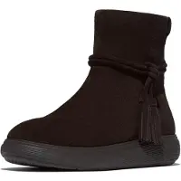 Original Brands Iq-comff Tassel Suede Booties