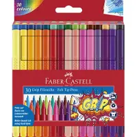Faber-Castell Tuscher - Grip - 30 stk - Multifarvet - - OneSize - Tusch