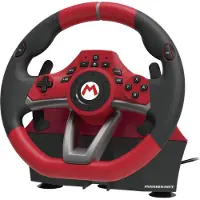 Hori Mario Kart Racing Wheel Pro Deluxe - Rat og pedalsæt - kablet - for Nintendo Switch