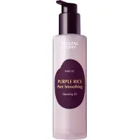 Eqqualberry Purple Rice Pore Smoothing Cleansing Oil - Dybrensning til porer og hudorme | Koreansk olierens til ansigts- og makeupfjerner | Fugtg