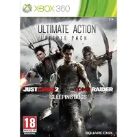 Xbox Games Xbox 360 Just Cause 2sleeping Dogs & Tomb Raider Bundle