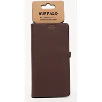 Gear BUFFALO Wallet Leather for Samsung Galaxy S20 Ultra - Brown