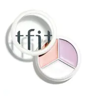 TFIT Cover Up Pro Concealer Palette-3-i-1 fuld dækningsfarve korrigeringscreme (fugtgivende 0,52 oz) til mørke cirkler pletter puffiness (B01 Cor