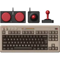 8Bitdo Retro Mechanical Keyboard - C64 Edition - ISO - Engelsk - UK - Beige