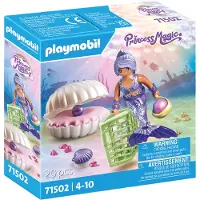 Playmobil Princess Magic - Havfrue med Perlemuslingeskal - 71502 - - OneSize - Legetøjsfigur