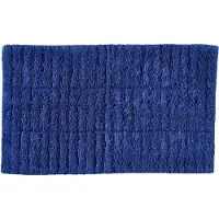 Zone badeværelsesmåtte 50 x 80 cm Tiles Indigo Blue 31574
