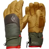 Black Diamond - Skihandsker - Impulse Gloves Beeswax Walnut til Unisex - Størrelse S - Gul