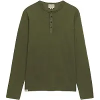 Superdry Slub Grandad T-shirt Med Lange ærmer