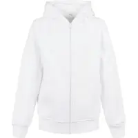 Build Your Brand Organic Basic Sweatshirt Med Lynlås