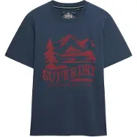 Superdry Retro Outdoor Relaxed Fit T-shirt Med Korte ærmer
