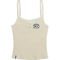 Superdry Athletic Embroider Button ærmeløs T-shirt