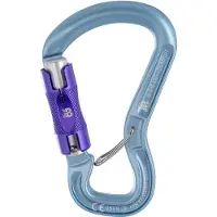 BEAL - Karabiner klatring - Orient Express Bi Matic Matt Blue til Unisex - Blå