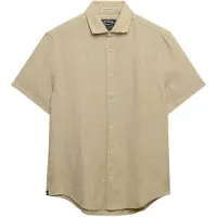 Superdry Riviera Linen Kortærmet Skjorte